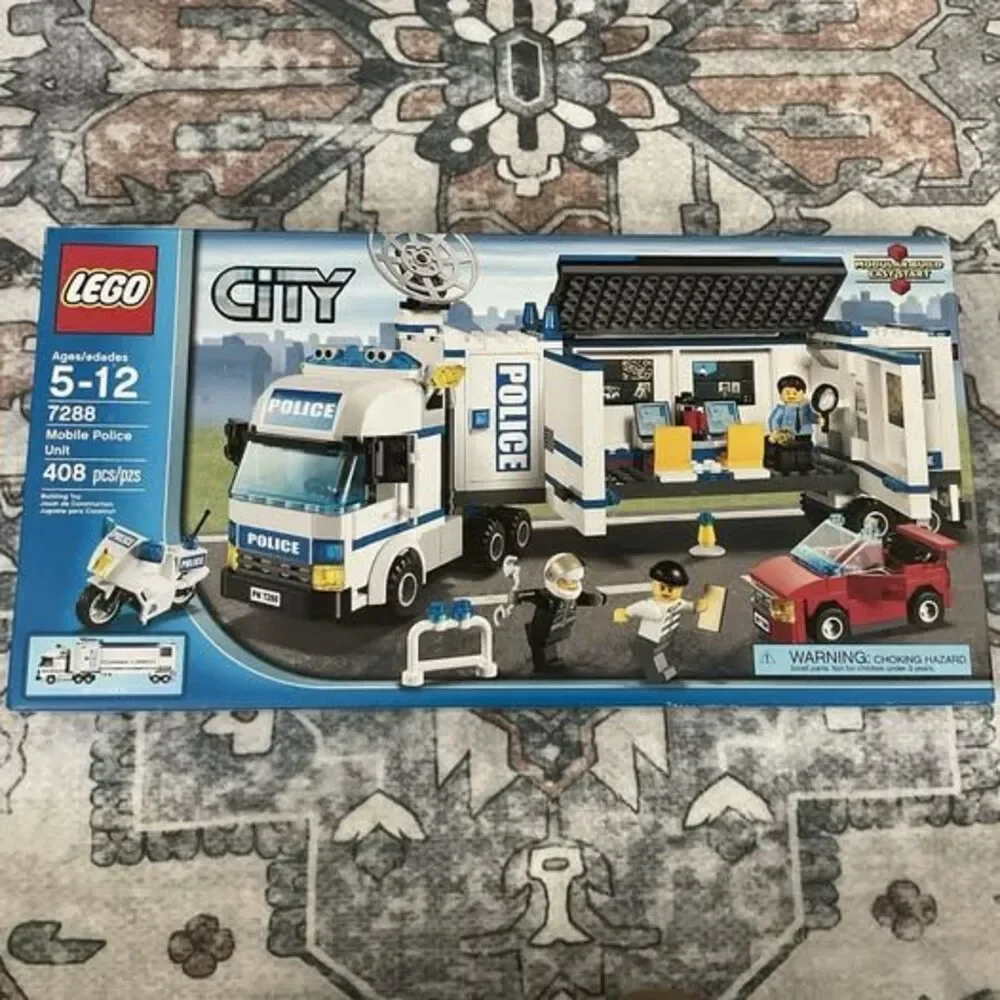 NISB LEGO Mobile Police Unit 7288 New In Box Factory Sealed Set Retired